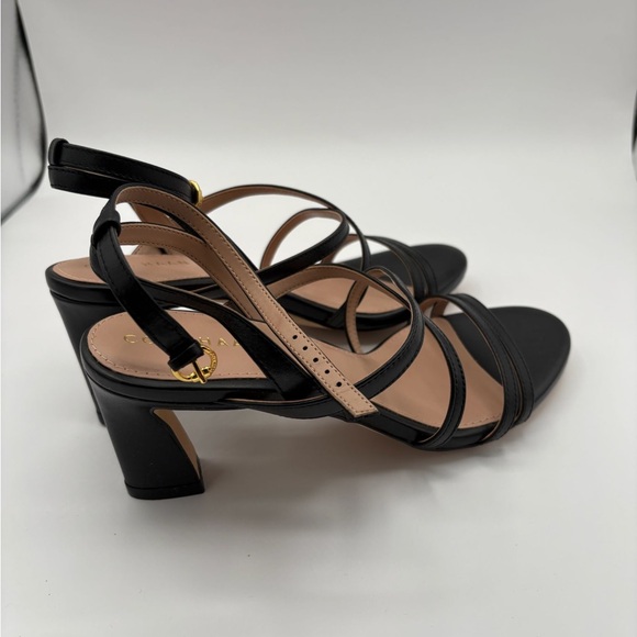 New Cole Haan Addie Strap Women’s Heels Black Size 7 B - Picture 7 of 8